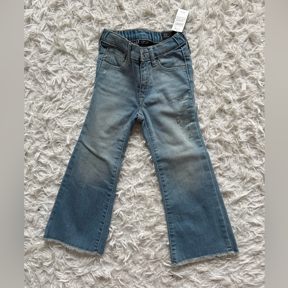 Kids Light Blue Flared Jeans 4T